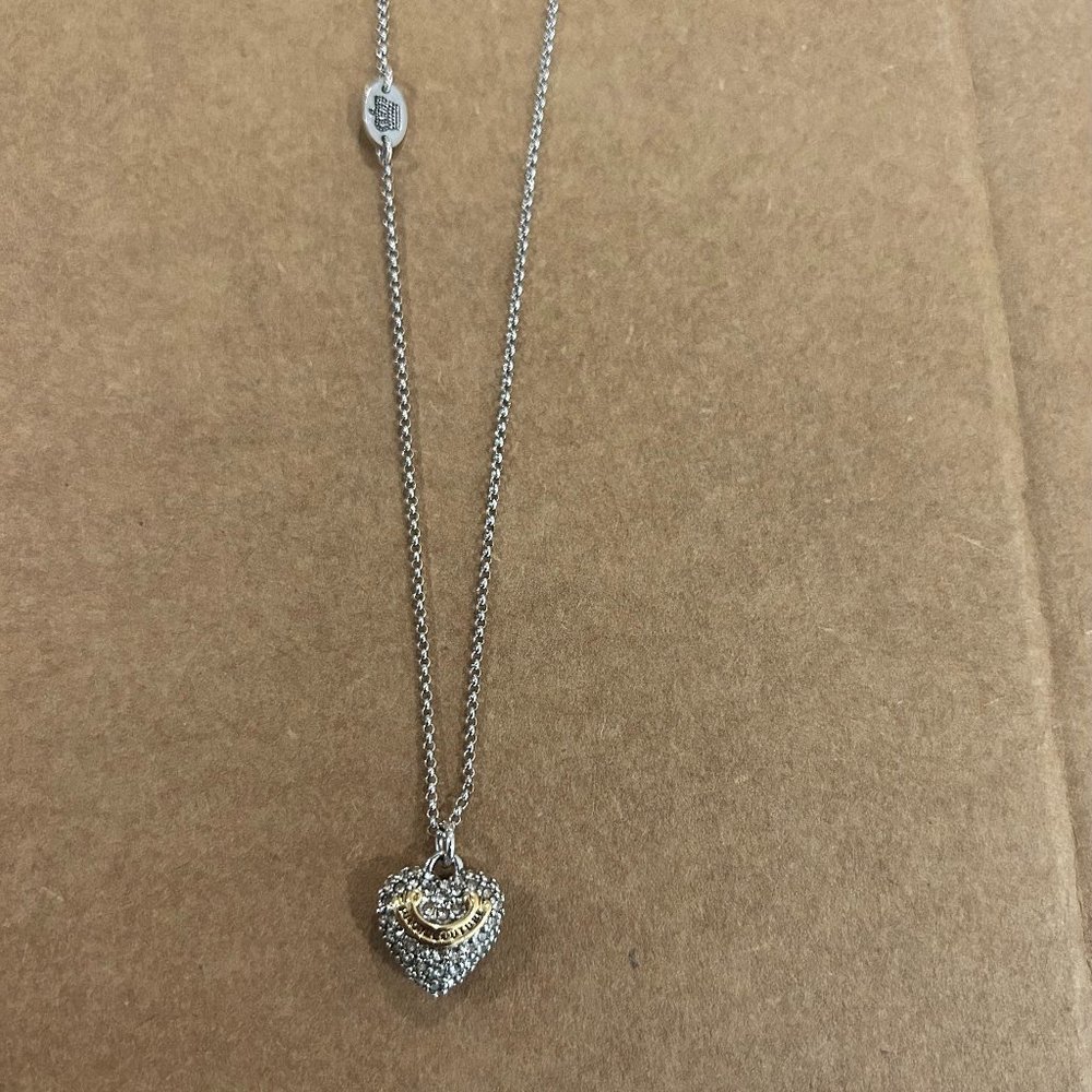 Juicy Couture Heart Pendant Necklace (NEW)